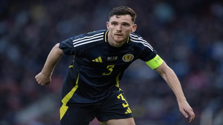 Scotland captain Andy Robertson